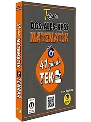 Skygo Dgs Ales Kpss Matematik 41 Günde Tekrar