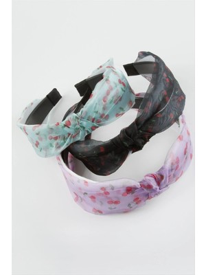 Starseven Fiyong Kiraz Desenli Taç