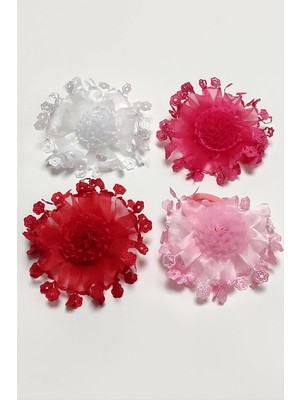 Starseven Gül Lastikli Okul Tokası 1 Adet