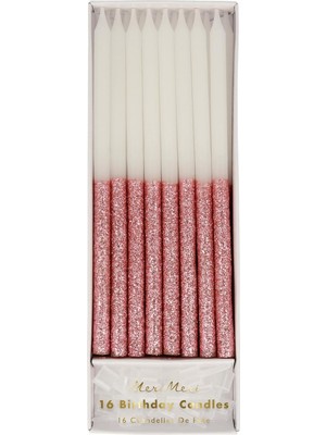 Skygo Koyu Pembe Simli Mumlar