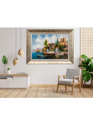 Giyense Gümüş Çerçeveli Dekoratif Tablo TY1476