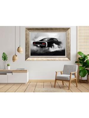 Giyense Gümüş Çerçeveli Dekoratif Tablo TY2386