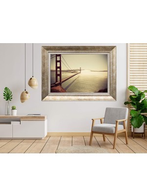 Giyense Gümüş Çerçeveli Dekoratif Tablo TY1444