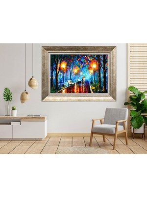 Giyense Gümüş Çerçeveli Dekoratif Tablo TY2222