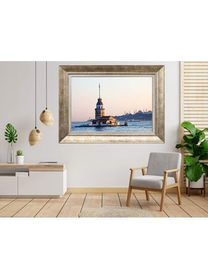 Giyense Gümüş Çerçeveli Dekoratif Tablo TY1599