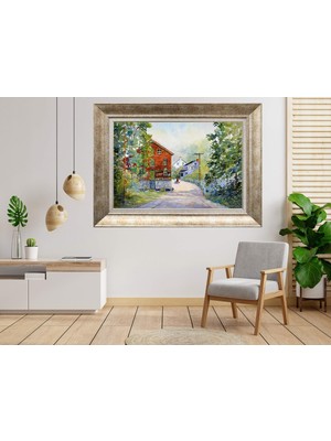 Giyense Gümüş Çerçeveli Dekoratif Tablo TY1663