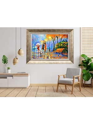 Giyense Gümüş Çerçeveli Dekoratif Tablo TY1873