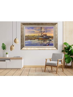 Giyense Gümüş Çerçeveli Dekoratif Tablo TY701