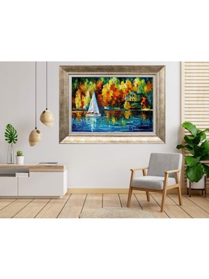 Giyense Gümüş Çerçeveli Dekoratif Tablo TY926