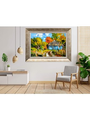 Giyense Gümüş Çerçeveli Dekoratif Tablo TY1779