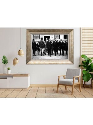 Giyense Gümüş Çerçeveli Dekoratif Tablo TY2071