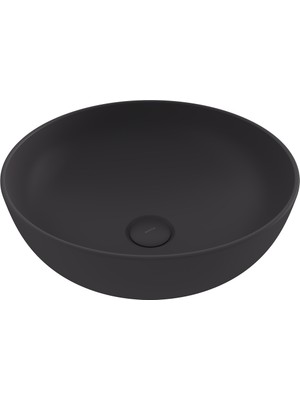 Belirtilmemiş Bocchi 1494-020-0125 Slim Line Yuvarlak Lavabo 38 cm Mat Antrasit