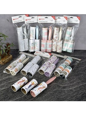 Tohana Tüy Alıcı Rulo Bant 3'lü 4 Adet