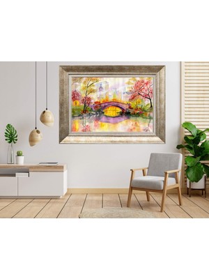 Giyense Gümüş Çerçeveli Dekoratif Tablo TY908