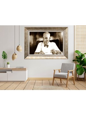 Giyense Gümüş Çerçeveli Dekoratif Tablo TY2069