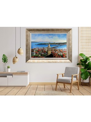 Giyense Gümüş Çerçeveli Dekoratif Tablo TY1829