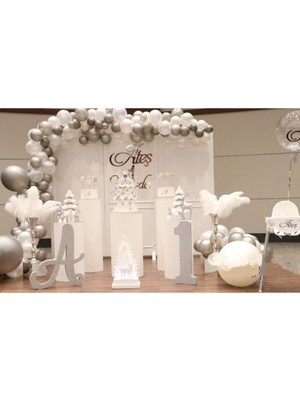 Feyza Design Beyaz Pastel Balon 30'lu - Düz Balonlar, Parti Malzemeleri