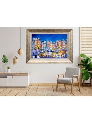 Giyense Gümüş Çerçeveli Dekoratif Tablo TY2453