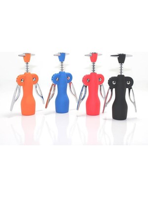 Feyza Design Paslanmaz Çelik Tirbuşon ve Şarap Açacağı, Kolay Kullanım, Dayanıklı