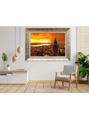 Giyense Gümüş Çerçeveli Dekoratif Tablo TY1858