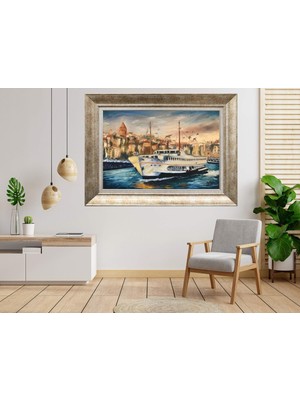 Giyense Gümüş Çerçeveli Dekoratif Tablo TY1479