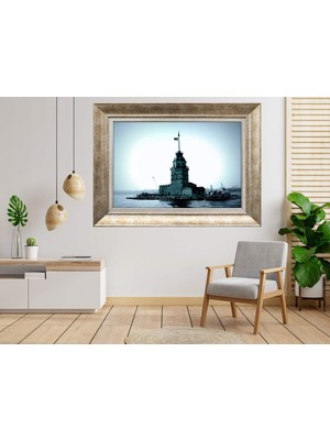 Giyense Gümüş Çerçeveli Dekoratif Tablo TY863