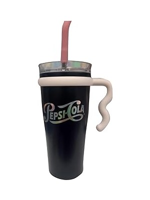 Starseven Trendix Çelik Içli Termos Bardak 1000 ml Siyah Kola