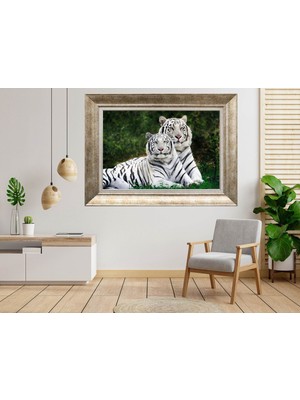 Giyense Gümüş Çerçeveli Dekoratif Tablo TY2234