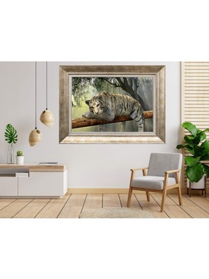 Giyense Gümüş Çerçeveli Dekoratif Tablo TY563