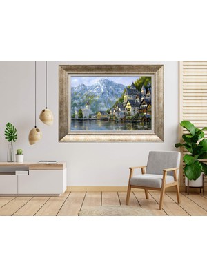 Giyense Gümüş Çerçeveli Dekoratif Tablo TY1839