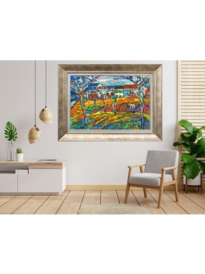 Giyense Gümüş Çerçeveli Dekoratif Tablo TY1656