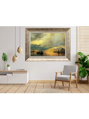 Giyense Gümüş Çerçeveli Dekoratif Tablo TY1726