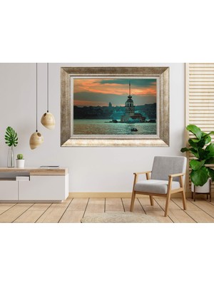 Giyense Gümüş Çerçeveli Dekoratif Tablo TY1753