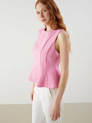 Lc Waikiki Yeni Sezon Bisiklet Yaka Kadın Bluz