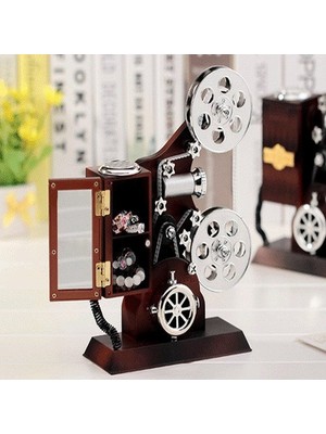 LTG Nova Projektör Şeklinde Takı Çekmeceli Müzik Kutusu