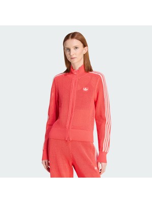 Adidas Originals KC6495 Knıtted Crochet Fırebırd Track Top
