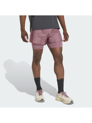 Adidas Performance KB8431 ADI365 H.koumori Running 2-In-1 Shorts