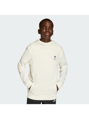 Adidas Sportswear JZ3556 Adıdas Marvel Spıder-Man Kapüşonlu Sweatshırt