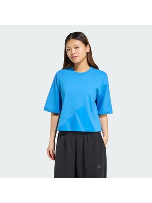 Adidas Sportswear KC5233 Essentials Big Logo Boyfriend Tee