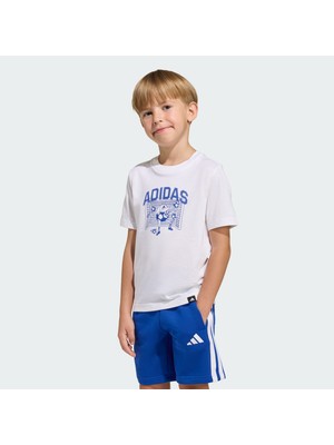 Adidas Sportswear KA2962 Football Graphıc Çocuk Tişörtü