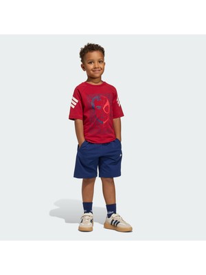 Adidas Sportswear JZ3568 Adıdas Marvel Spıder-Man Tişört Takımı