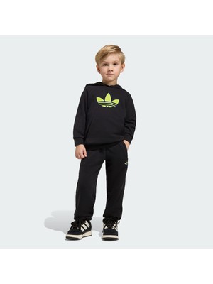 Adidas Originals KD5774 Graphıc Trefoıl Bol Kapüşonlu Takım