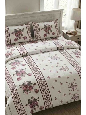 Melissa Çiçek Desenli Nevresim Takımı