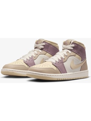 Nike Air Jordan 1 Mid Unisex Spor Ayakkabı HV2370-100