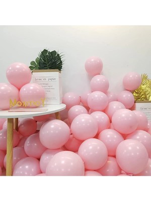 Feyza Design 10 Adet Pembe Renkli Balon Seti - Pastel Tonlarda Şıklık!