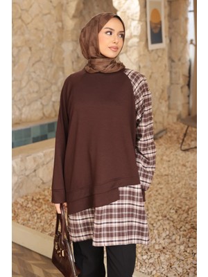 Lizay Ekose Garnili Modal Tunik