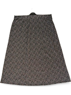 Beli Lastikli Full Likralı Pigment Penye Etek Anne Eteği Uzun Namaz Eteği - Royaleks - D4