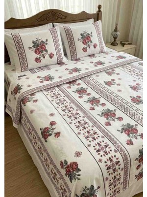 Melissa Çiçek Desenli Nevresim Takımı