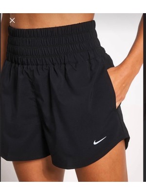 Nike One Dri-Fit Ultr High Rise 3 Br Kadın Siyah Şort DX6642-010