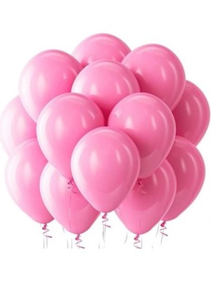 Feyza Design 20 Adet Pastel Pembe Balon - Doğum Günü Konsepti - Parti Malzemeleri - Bride To Be Malzemeleri